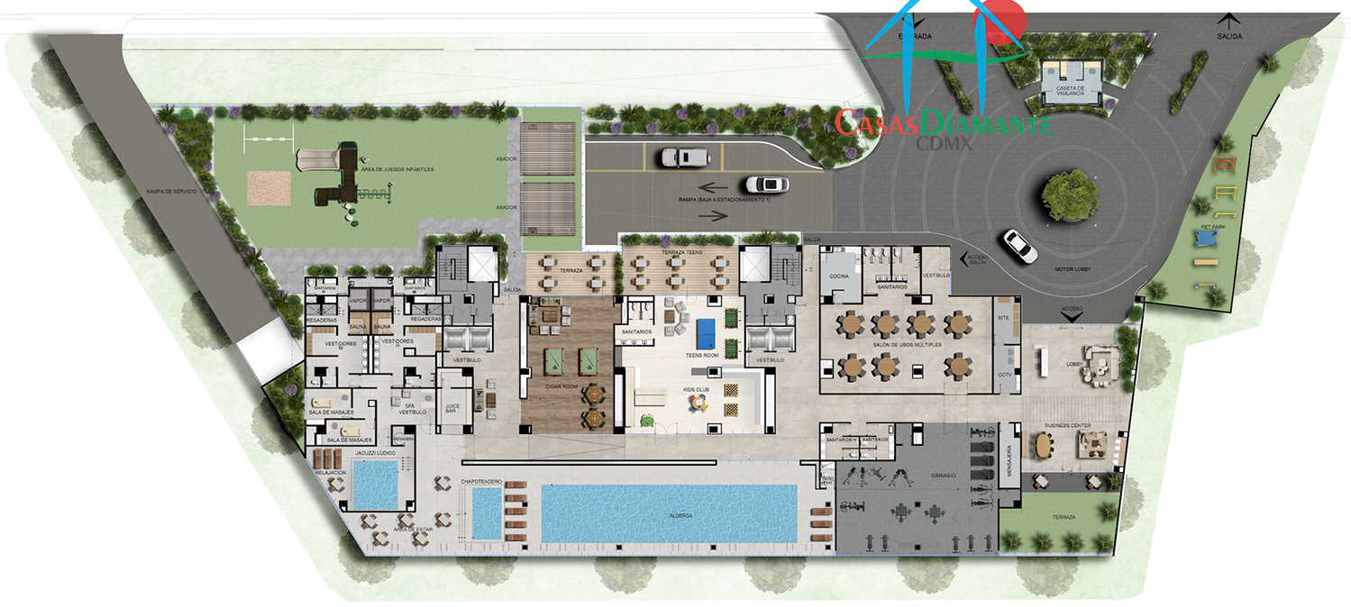 Bosque Real Ciento Ochenta - Plano 1 Bosque Real Ciento Ochenta - Plano 1